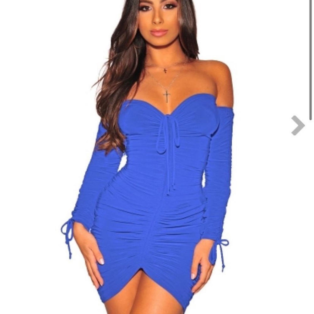 Half Shoulder Dress